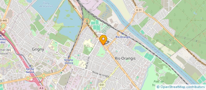 localisation de l'entreprise SARA KAINA  RIS-ORANGIS