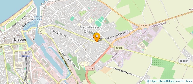 localisation de l'entreprise SARA KEBABS à DIEPPE