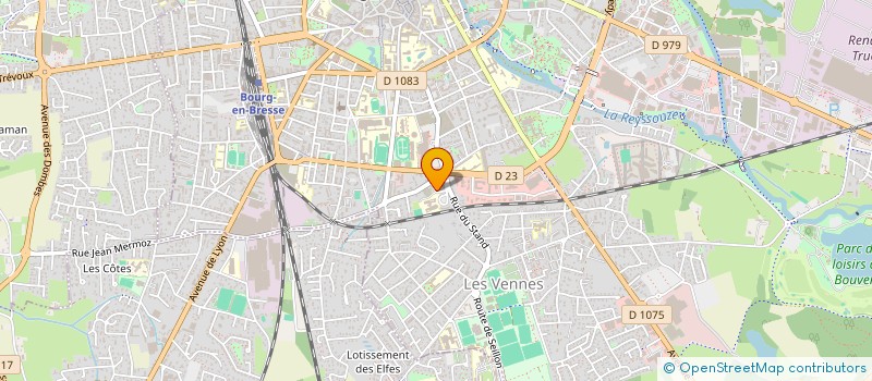 localisation de l'entreprise SARA NOVA à BOURG-EN-BRESSE