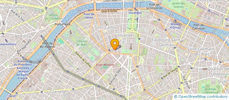 localisation de l'entreprise SARA ONE CONCEPT  PARIS