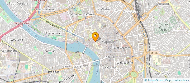 localisation de l'entreprise SARA PIZZA  TOULOUSE