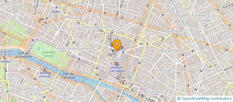 localisation de l'entreprise SARA RESIDENCES DE TOURISME à PARIS