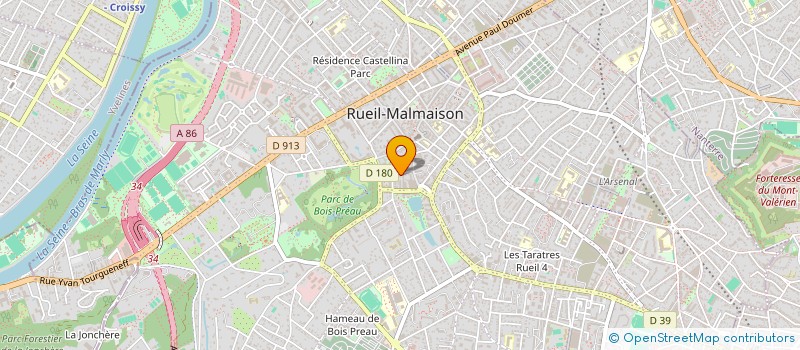 localisation de l'entreprise SARA RHIYAT CONSULTING à RUEIL-MALMAISON