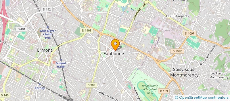 localisation de l'entreprise SARA TELECOM à EAUBONNE