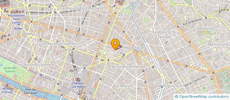 localisation de l'entreprise SARA VICTOIRE à PARIS