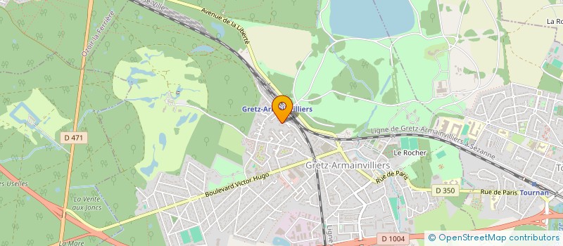 localisation de l'entreprise SARABRINA  GRETZ-ARMAINVILLIERS