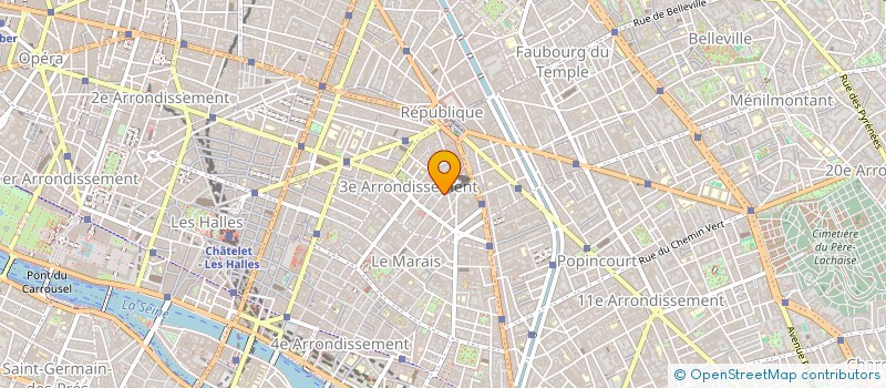 localisation de l'entreprise SARADAN  PARIS