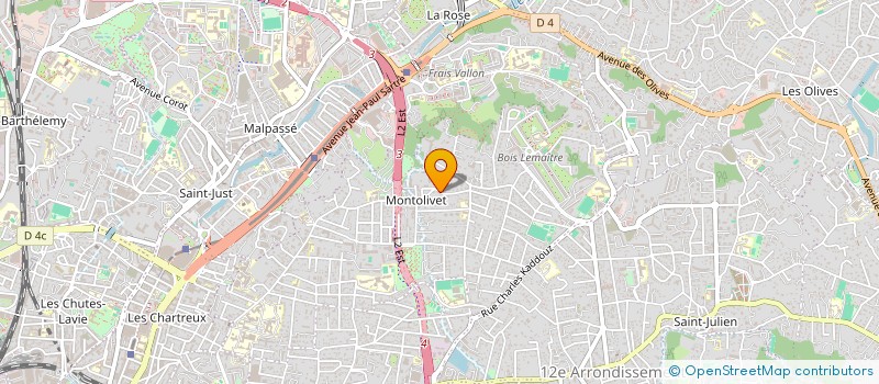localisation de l'entreprise SARADRIEN à MARSEILLE