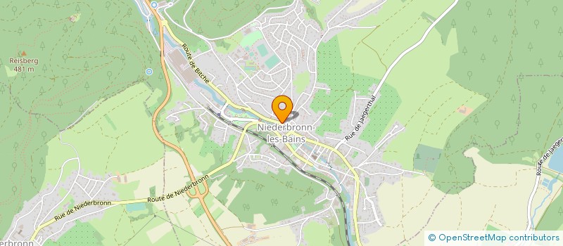 localisation de l'entreprise SARAH  NIEDERBRONN-LES-BAINS