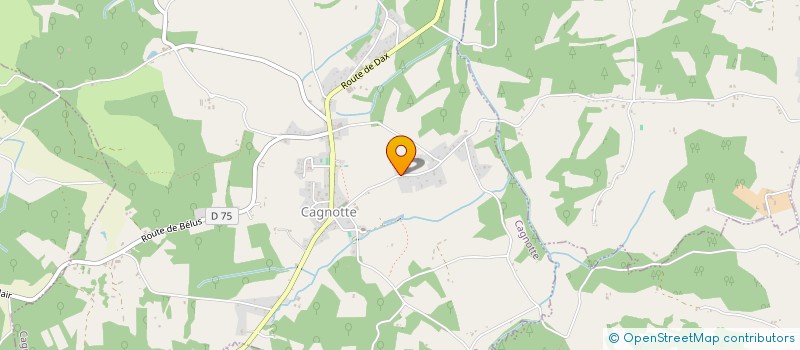 localisation de l'entreprise SARAH  DAX