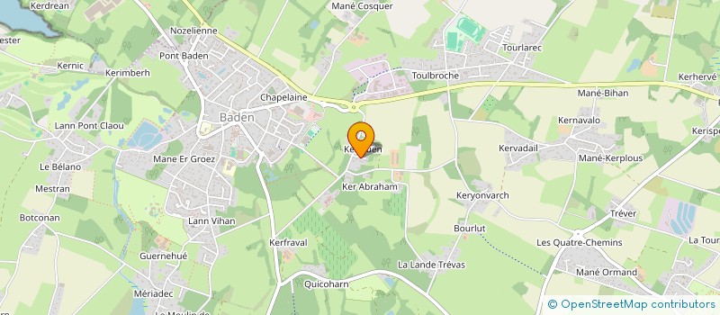 localisation de l'entreprise SARAH B  BADEN