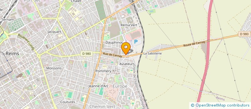 localisation de l'entreprise SARAH B CONSULTING  REIMS