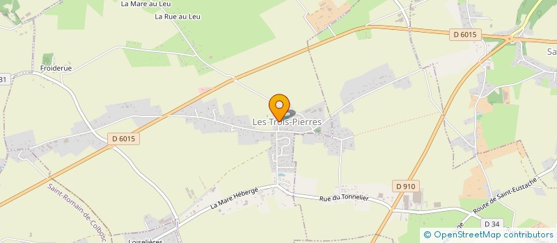 localisation de l'entreprise SARAH COLOMBEL  LES TROIS-PIERRES