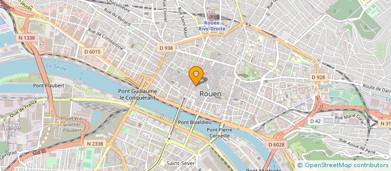 localisation de l'entreprise SARAH DAVID OLIVIER  ROUEN