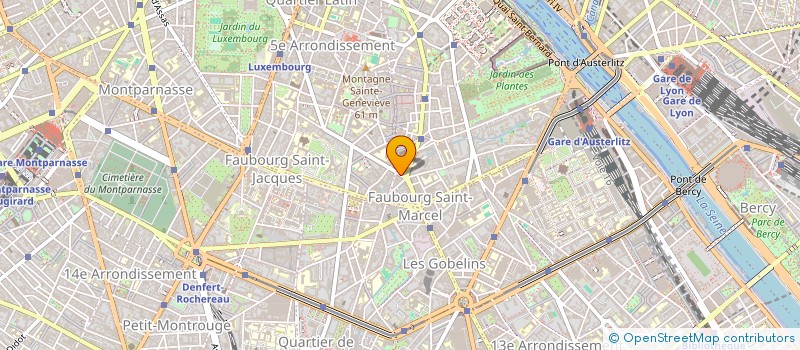 localisation de l'entreprise SARAH ESTHETIQUES  PARIS