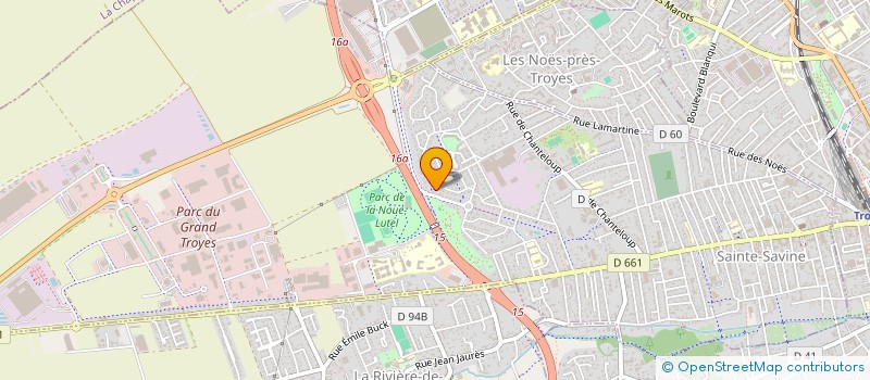 localisation de l'entreprise SARAH ET MEDHI  SAINTE-SAVINE