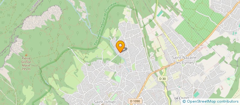 localisation de l'entreprise SARAH HOSTACHE  SAINT-ISMIER