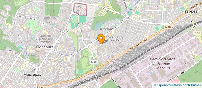 localisation de l'entreprise SARAH LIMA TRAITEUR ET CREATEUR EVENEMENTIEL  ELANCOURT