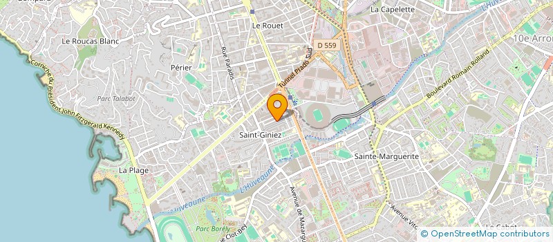 localisation de l'entreprise SARAH LOUISA à MARSEILLE