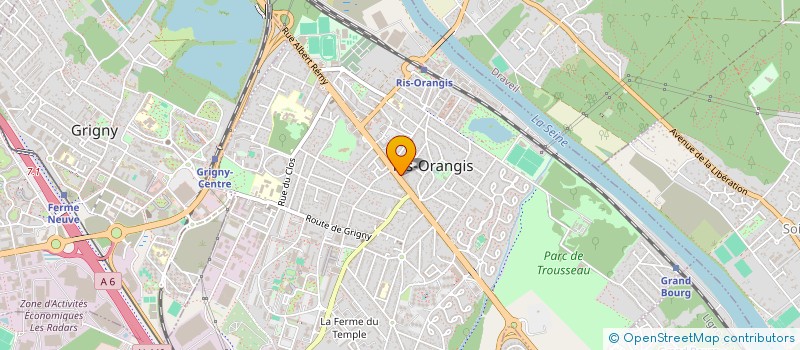 localisation de l'entreprise SARAH MIMONAT à RIS-ORANGIS