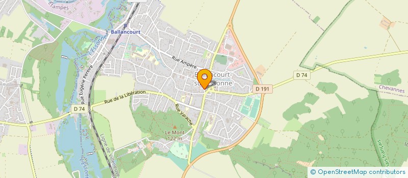 localisation de l'entreprise SARAH NAILS à BALLANCOURT-SUR-ESSONNE