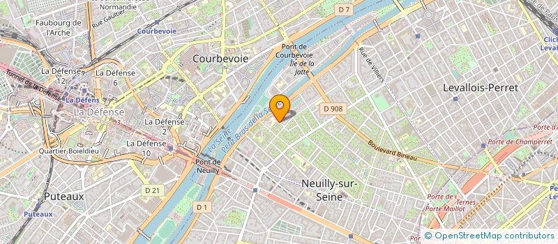 localisation de l'entreprise SARAH OZMU FORMATION à NEUILLY-SUR-SEINE