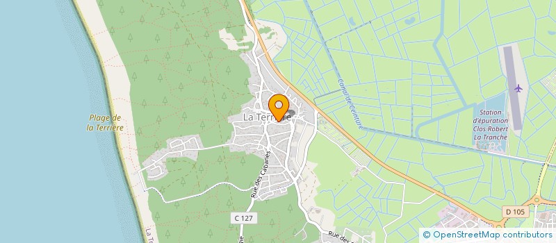 localisation de l'entreprise SARAH PERAUDEAU à LA TRANCHE-SUR-MER