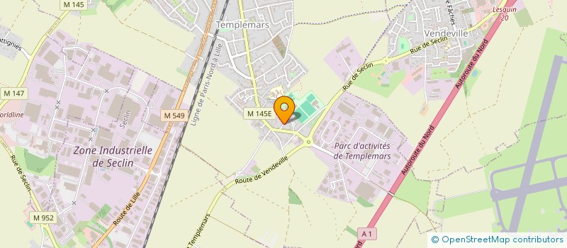 localisation de l'entreprise SARAH-TAXI  TEMPLEMARS