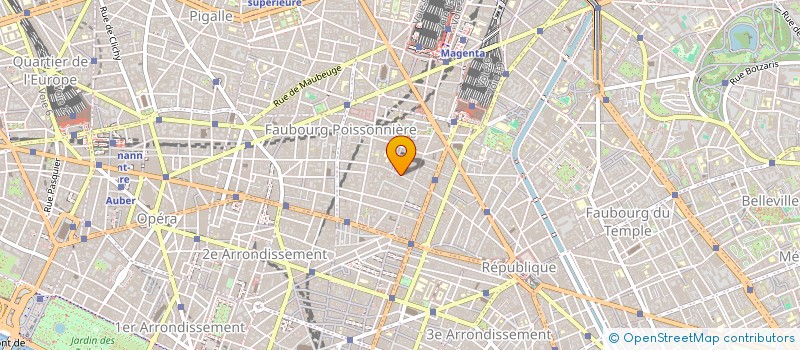 localisation de l'entreprise SARAH TECHNOLOGIE  PARIS