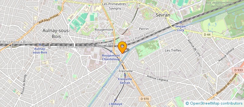 localisation de l'entreprise SARAH TRANSPORTS à SEVRAN
