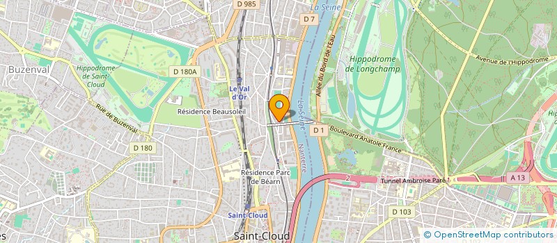 localisation de l'entreprise SARAH & YASMINE  SAINT-CLOUD