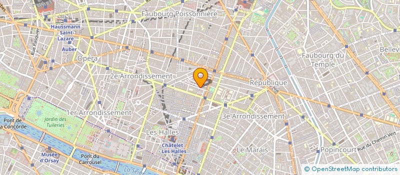 localisation de l'entreprise SARAHDAVID  PARIS