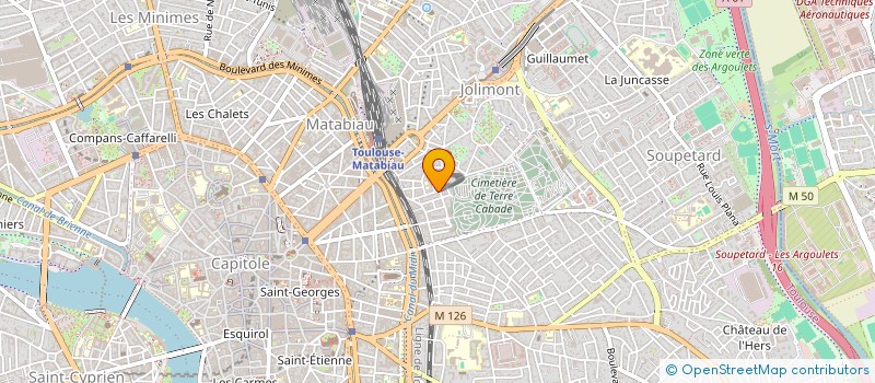 localisation de l'entreprise SARAHREINE  TOULOUSE