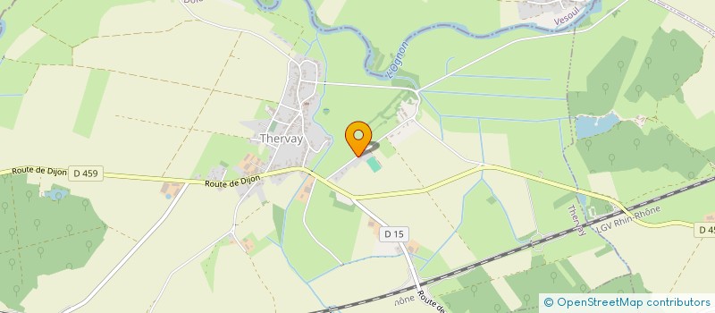 localisation de l'entreprise SARAHSEB ET FILS  THERVAY