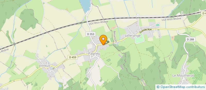 localisation de l'entreprise SARAHTRANS SARL  PAGNEY
