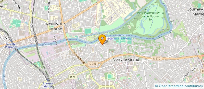 localisation de l'entreprise SARAIVA&COH à NOISY-LE-GRAND