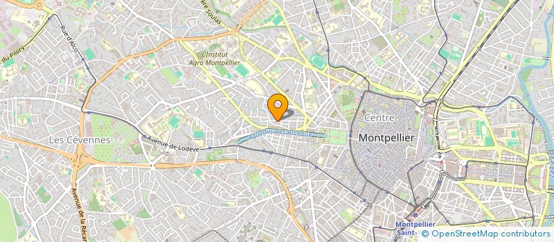 localisation de l'entreprise SARAJOS à MONTPELLIER