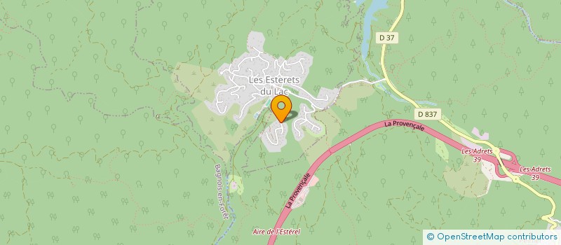 localisation de l'entreprise SARALANDREEN  MONTAUROUX