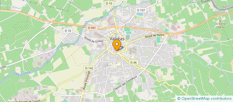 localisation de l'entreprise SARALEE à VALREAS