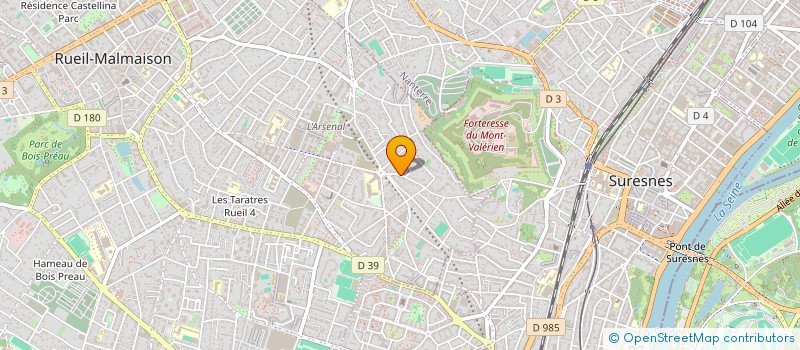 localisation de l'entreprise SARALEX à RUEIL-MALMAISON