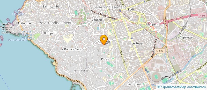 localisation de l'entreprise SARALEX à MARSEILLE