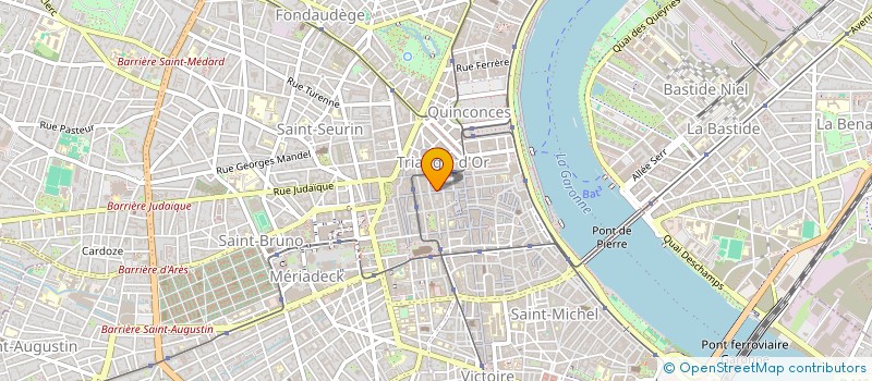 localisation de l'entreprise SARALI à BORDEAUX