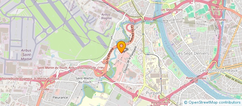 localisation de l'entreprise SARALI à TOULOUSE