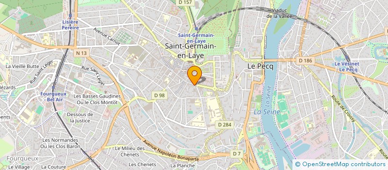 localisation de l'entreprise SARALYS  SAINT-GERMAIN-EN-LAYE