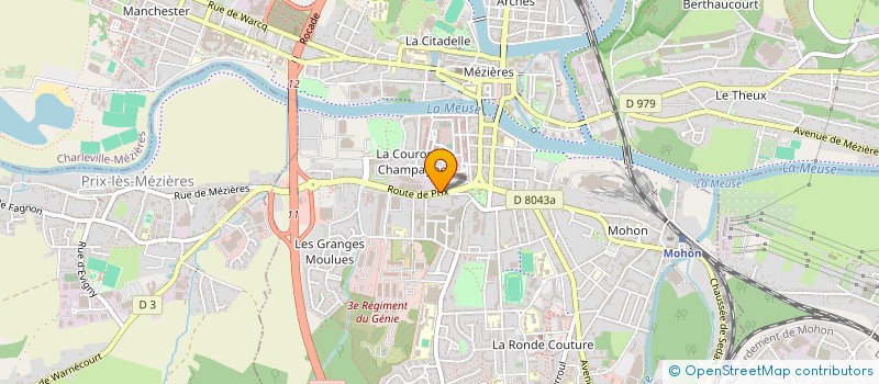 localisation de l'entreprise SARAMAKA SMK  CHARLEVILLE-MEZIERES