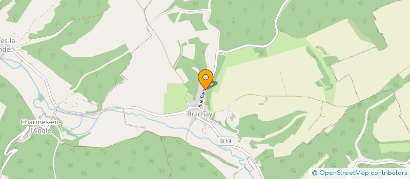 localisation de l'entreprise SARAMANDE à BRACHAY