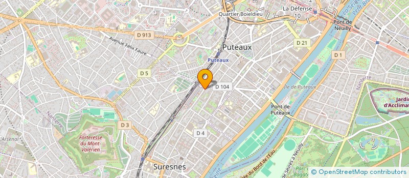 localisation de l'entreprise SARAMANTA à SURESNES