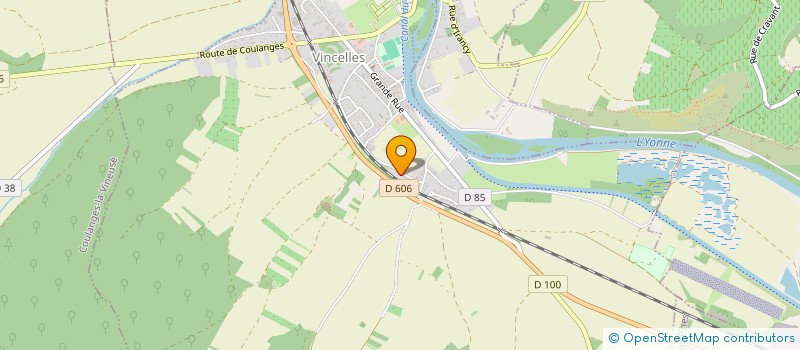 localisation de l'entreprise SARAMAS à AUXERRE