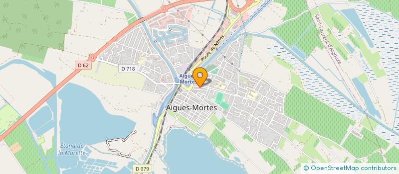 localisation de l'entreprise SARAMEL à AIGUES-MORTES