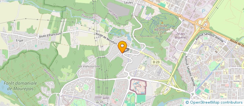 localisation de l'entreprise SARAMI  ELANCOURT